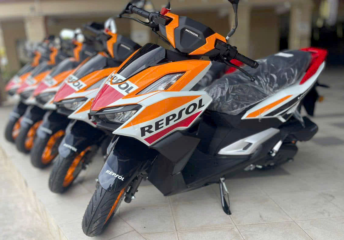 Honda Vario160 Repsol Edition, Giới hạn 2.000 xe, NK Malaysia tại Hải Phòng