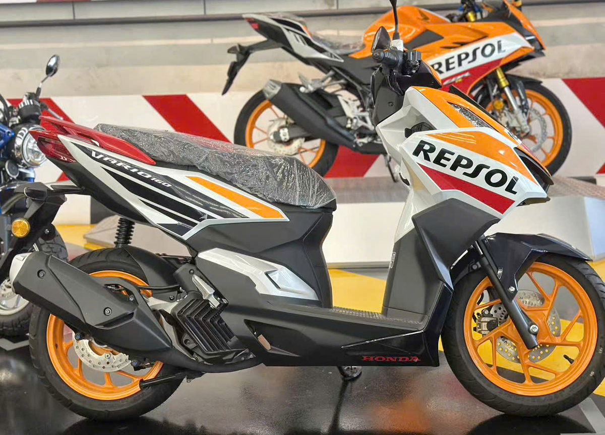 Honda Vario160 Repsol Edition, Giới hạn 2.000 xe, NK Malaysia tại Hải Phòng