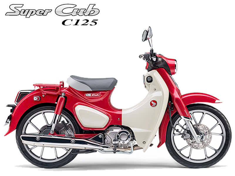 Honda Super C125 ABS, Nhập Nhật, Chính Hãng Màu Đỏ Cuối Cùng tại Hải Phòng