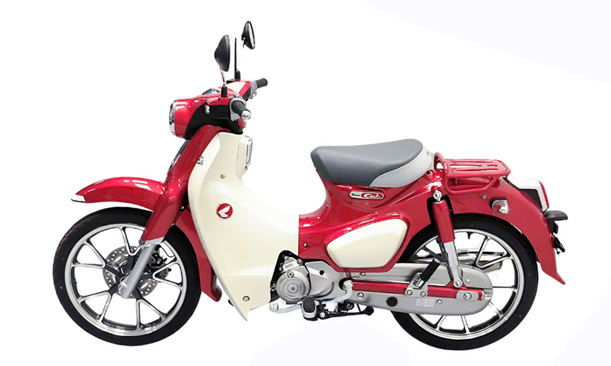 Honda Super C125 ABS, Nhập Nhật, Chính Hãng Màu Đỏ Cuối Cùng tại Hải Phòng