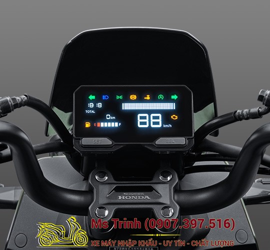 Honda Square X125 ABS - Mẫu xe 125cc thiết kế vuông độc đáo, trang bị ABS an toàn tại Hải Phòng