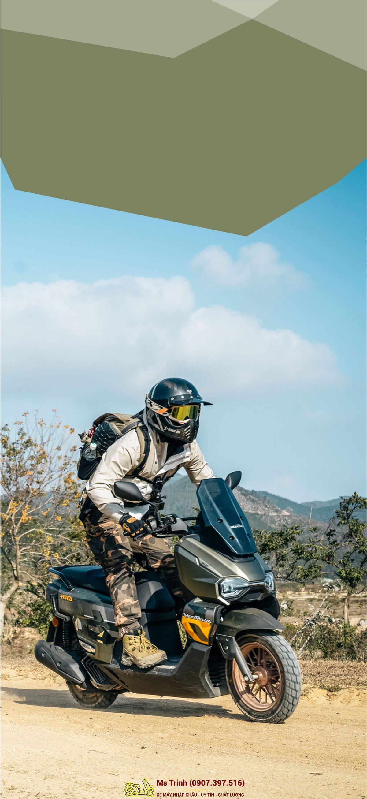 Hệ thống kiểm soát lực kéo TCS Honda HRD125 2026