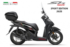 Honda SH150i 2025 Italy Sport Edition Màu Đen, Nhập Chính Hãng, Giá Rẻ tại Hải Phòng