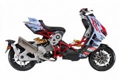 Italjet Dragster 300 Gresini Racing Tại Hải Phòng - Chiếc Scooter Ý Khiến Dân Chơi Xe Phải Ngoái Nhìn
