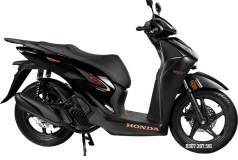 Honda SH150i nhập Ý 2026 Sporty màu đen tại Hải Phòng - Mẫu SH Ý cao cấp được săn đón nhất hiện nay